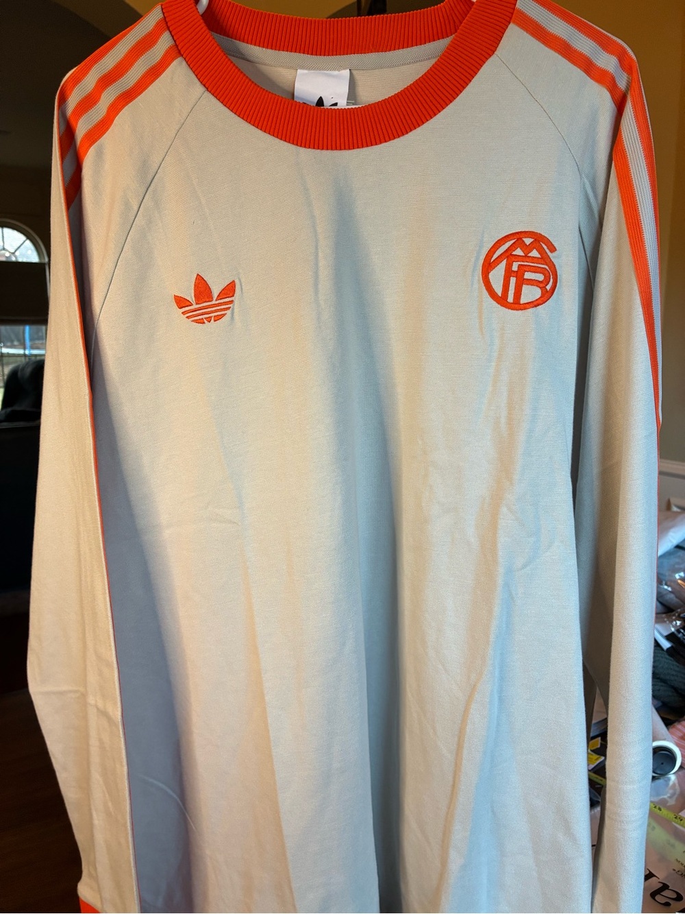 New Adidas FC Bayern Munich long sleeve jersey 2XL